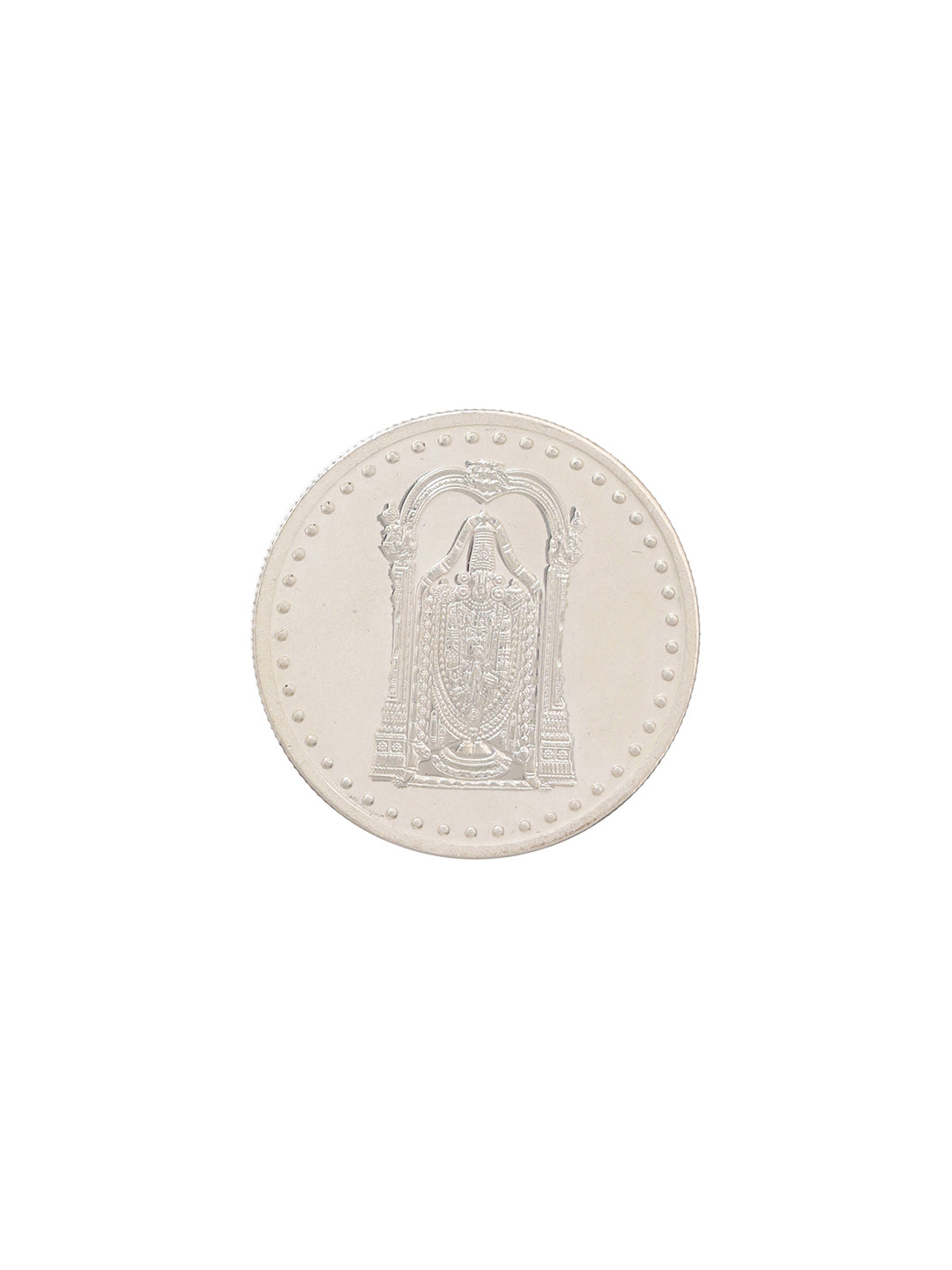 Tirupati Balaji 10 gram 999 Round Silver Coin