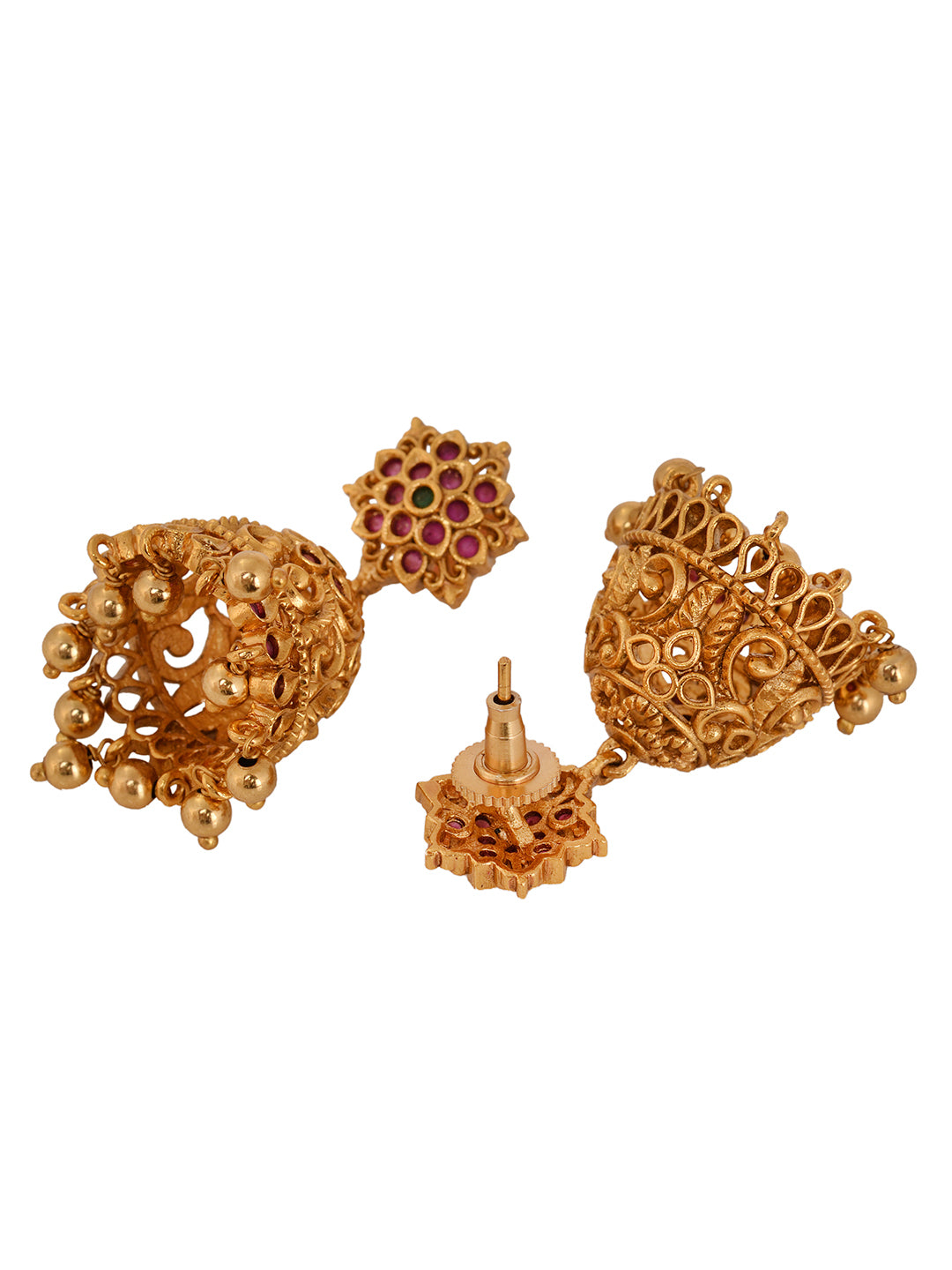 Saraf RS Gold Plated ADStudded Temple Lakshmi Long Haram Jewellery set, zaveri pearls, sale price rs, sale price, sale gold plated, sale gold, sale, rubans, ring, regular price, priyassi jewe