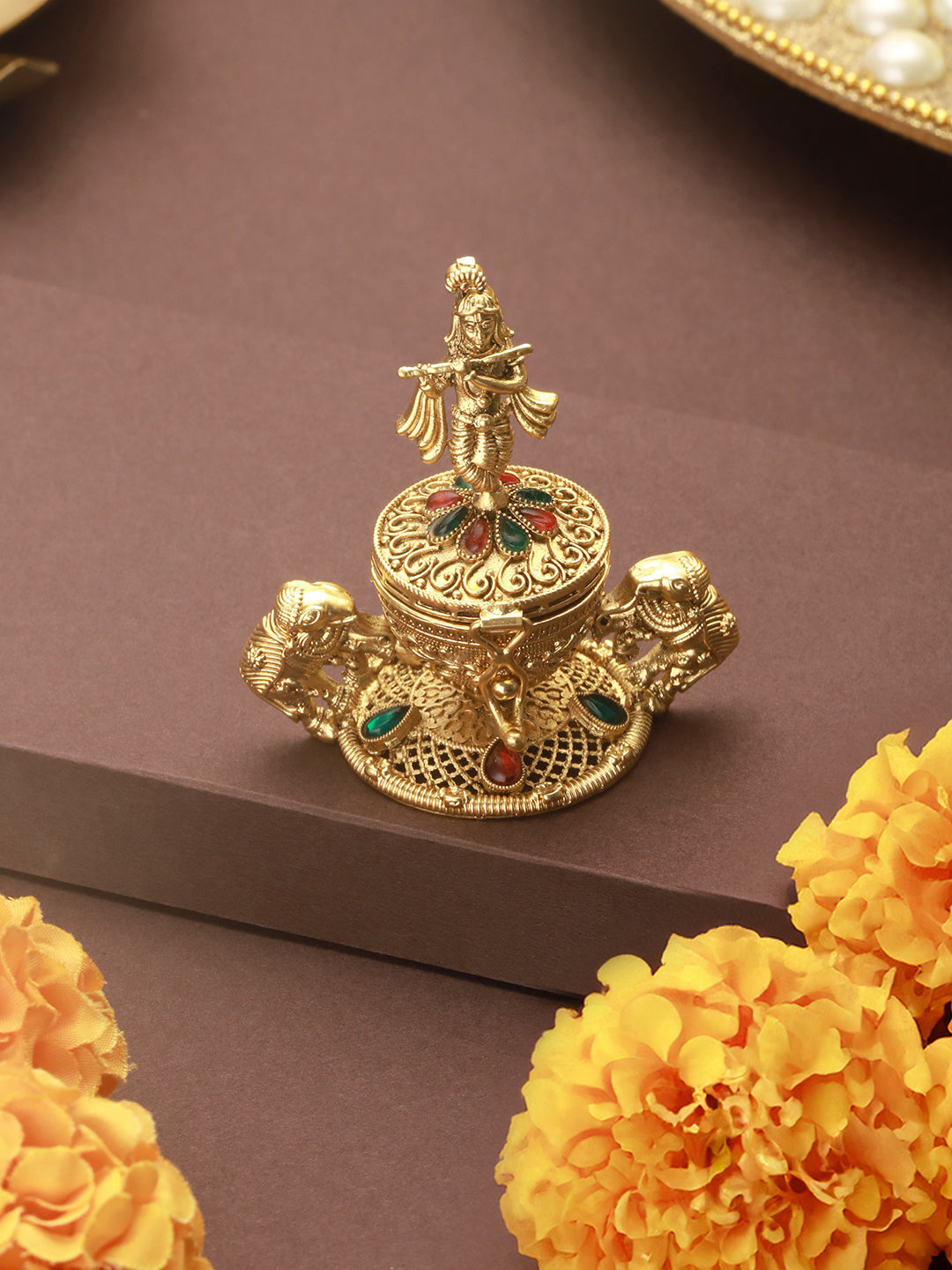 Krishna Sindoor Box