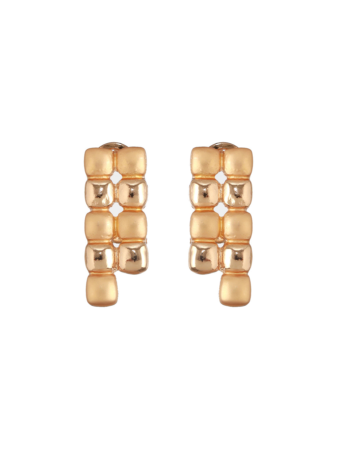 Anti-Tarnish 18k Gold Plated Ball Statement Combo Jewellery Set