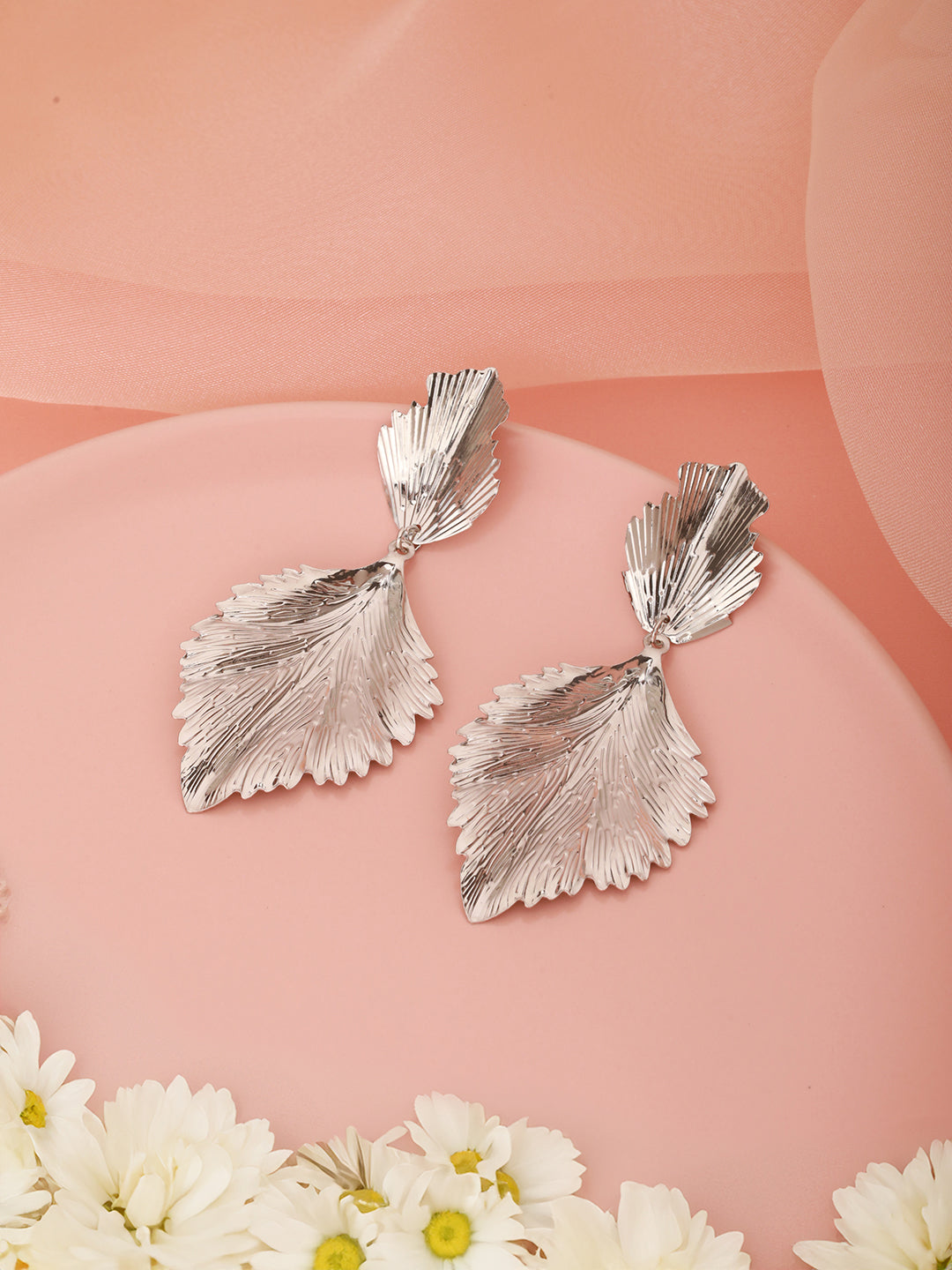 Anti-Tarnish Silver Plated Stylish Quirky Drop Earrings