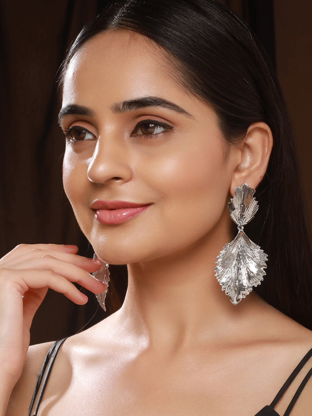 Anti-Tarnish Silver Plated Stylish Quirky Drop Earrings