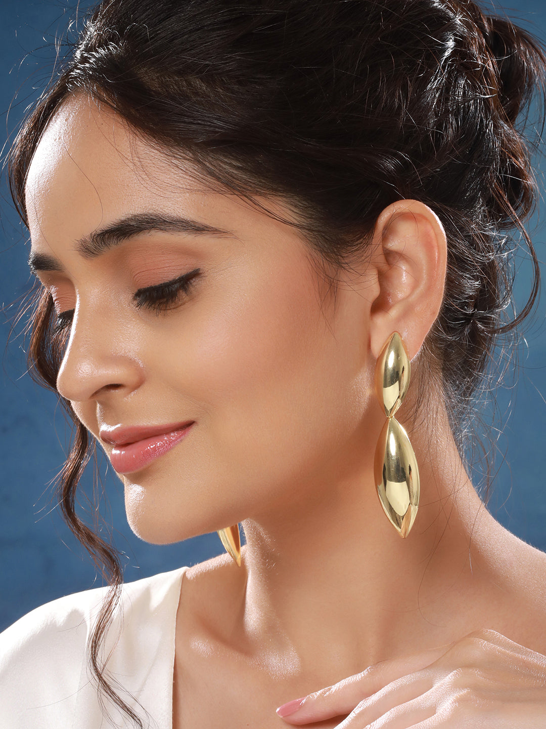 Anti-Tarnish Gold Plated Stylish  Casual Drop Dangle Earrings