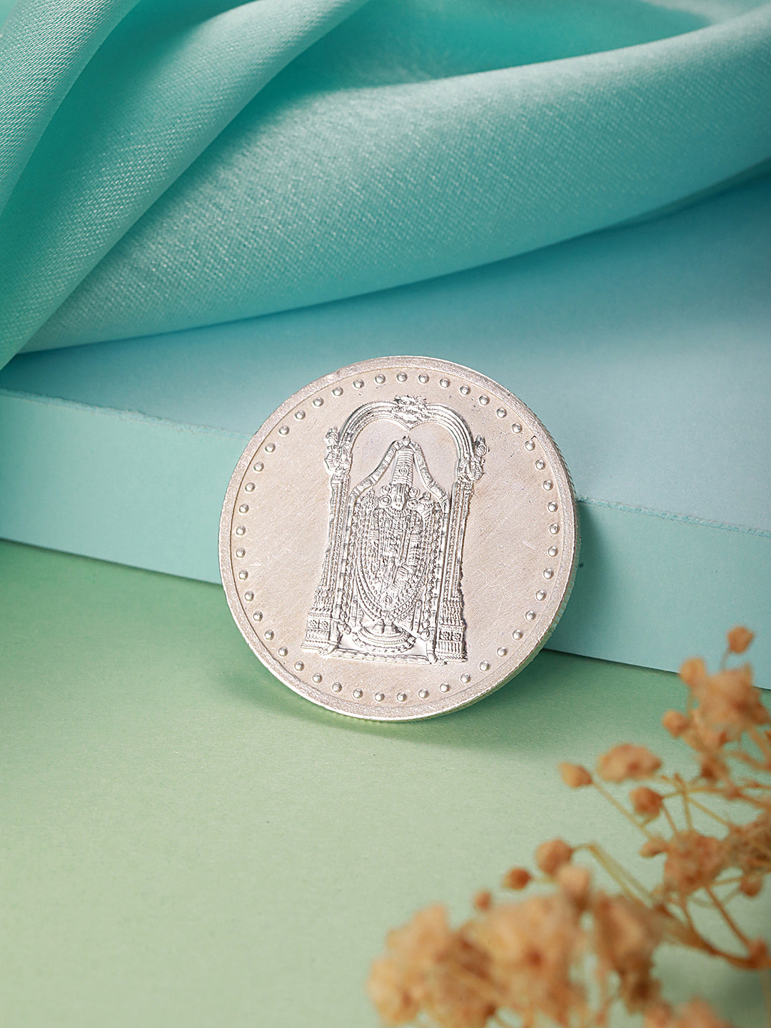 Tirupati Balaji 10 gram 999 Round Silver Coin