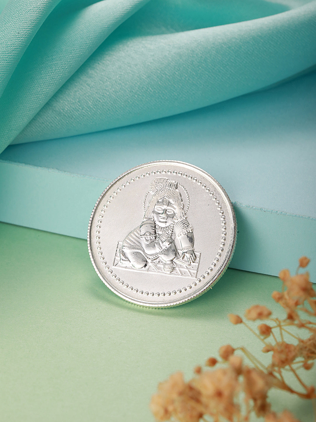 Laddu Gopal 10 gram 999 Round Silver Coin