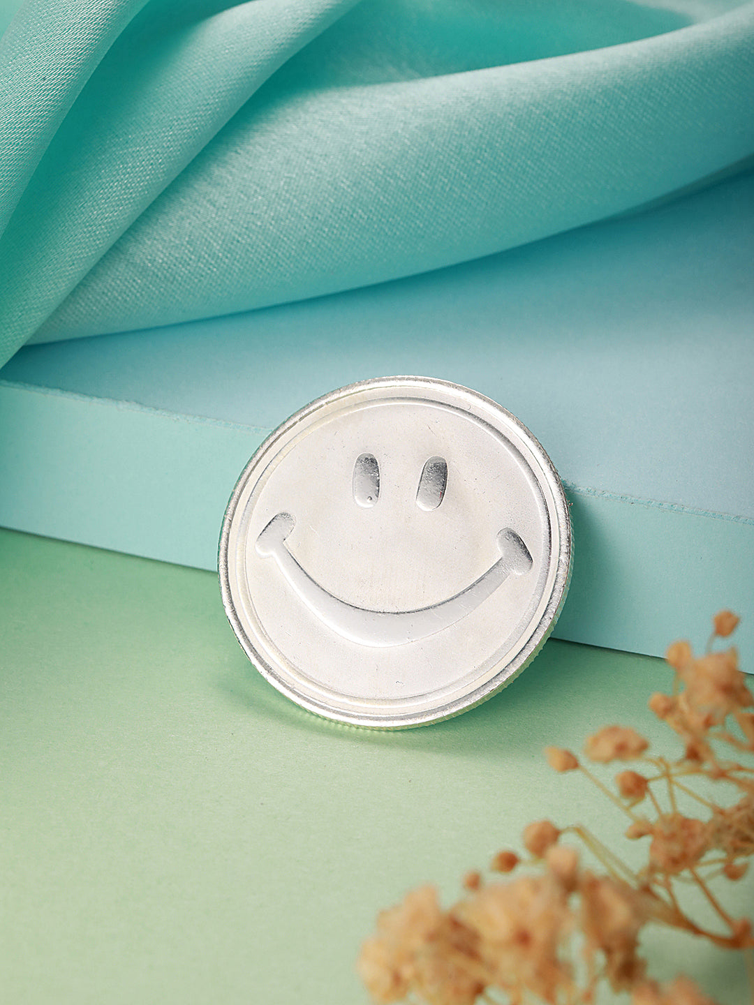 Smiley 10 gram 999 Round Silver Coin