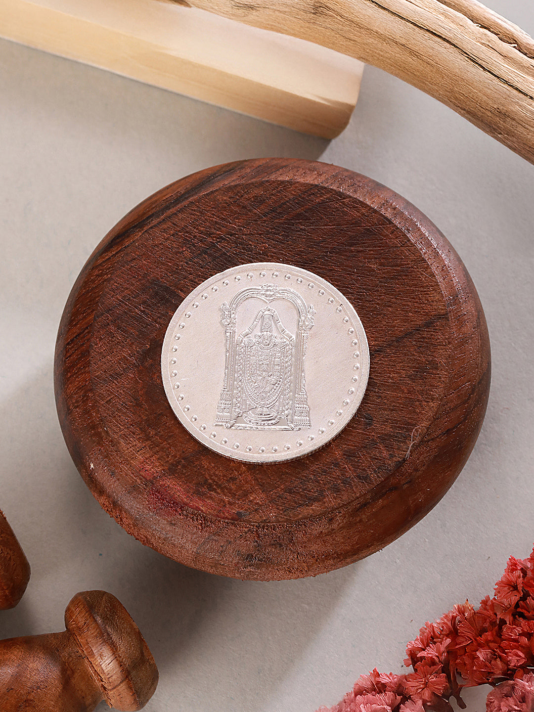 Tirupati Balaji 10 gram 999 Round Silver Coin