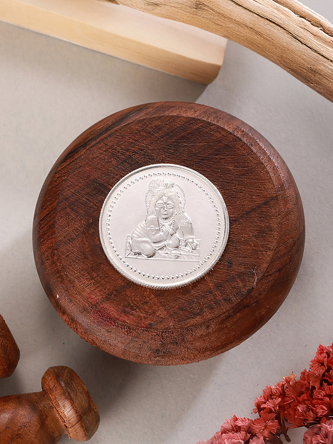 Laddu Gopal 10 gram 999 Round Silver Coin