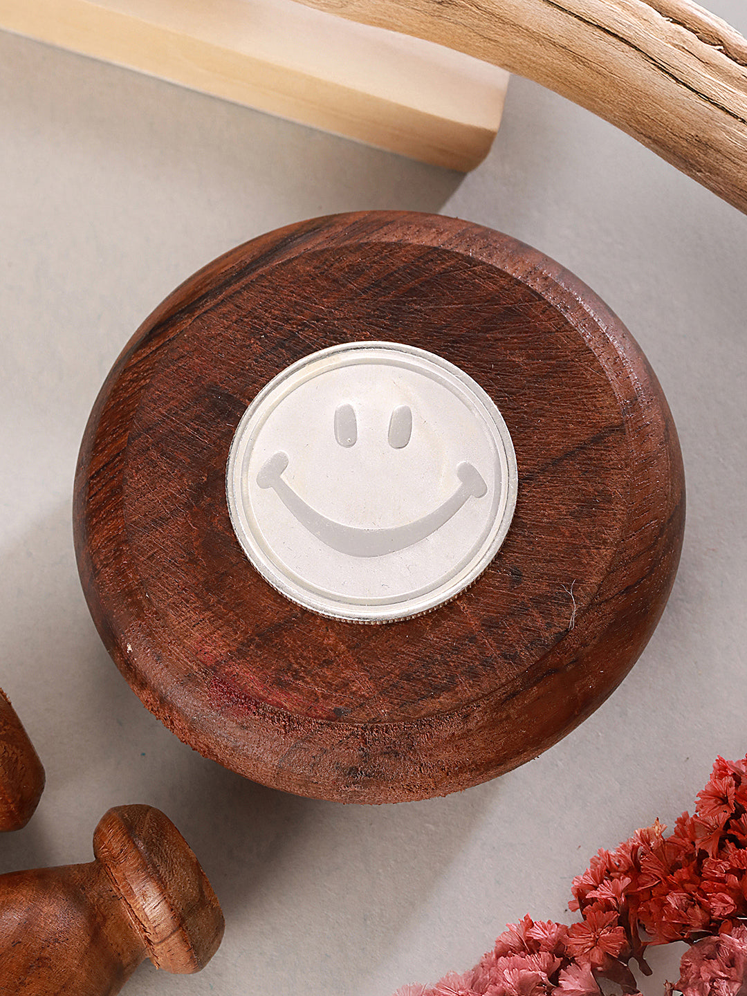 Smiley 10 gram 999 Round Silver Coin