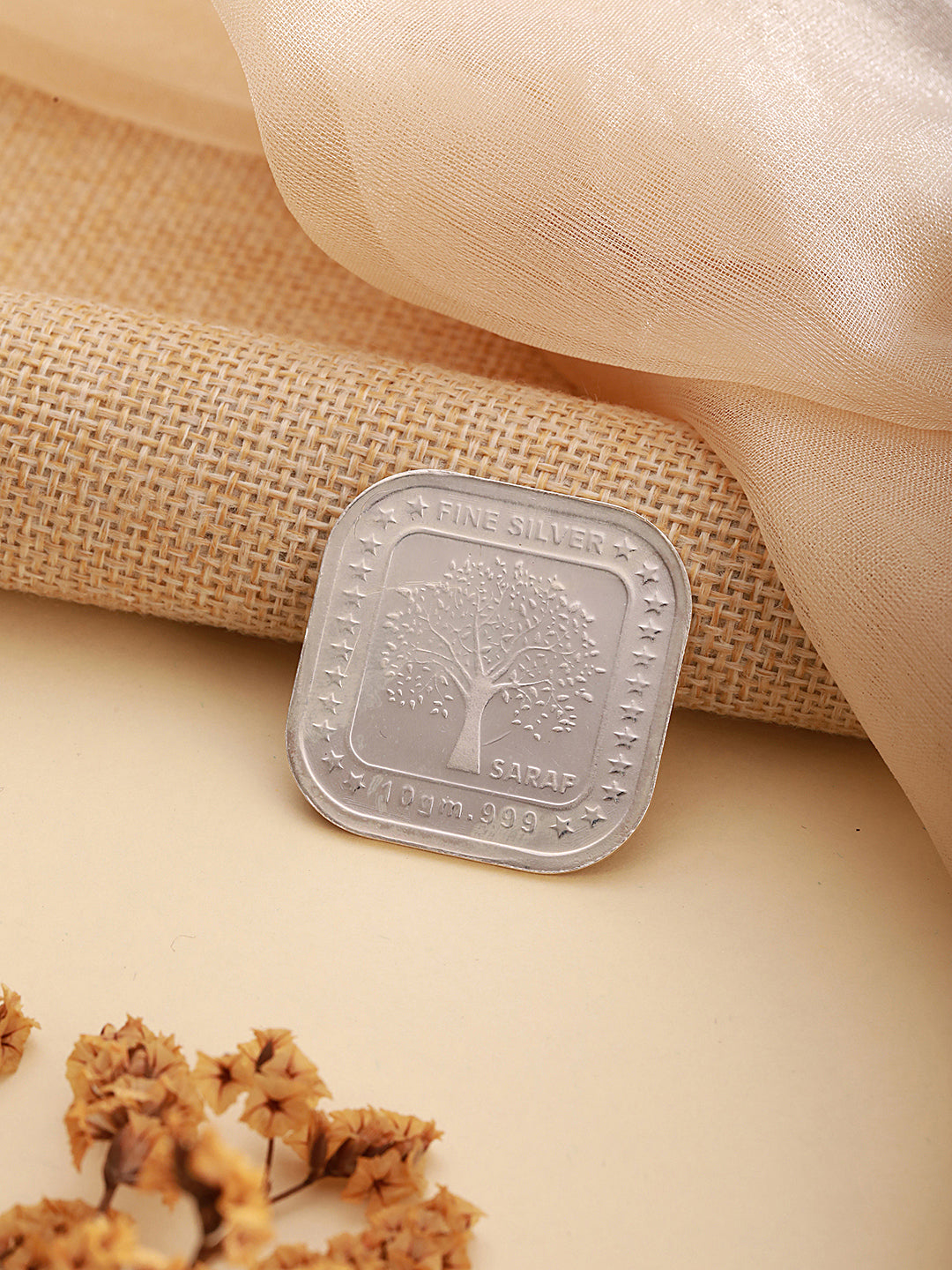 999 Silver Emperor George Square 10 gram Silver Coin