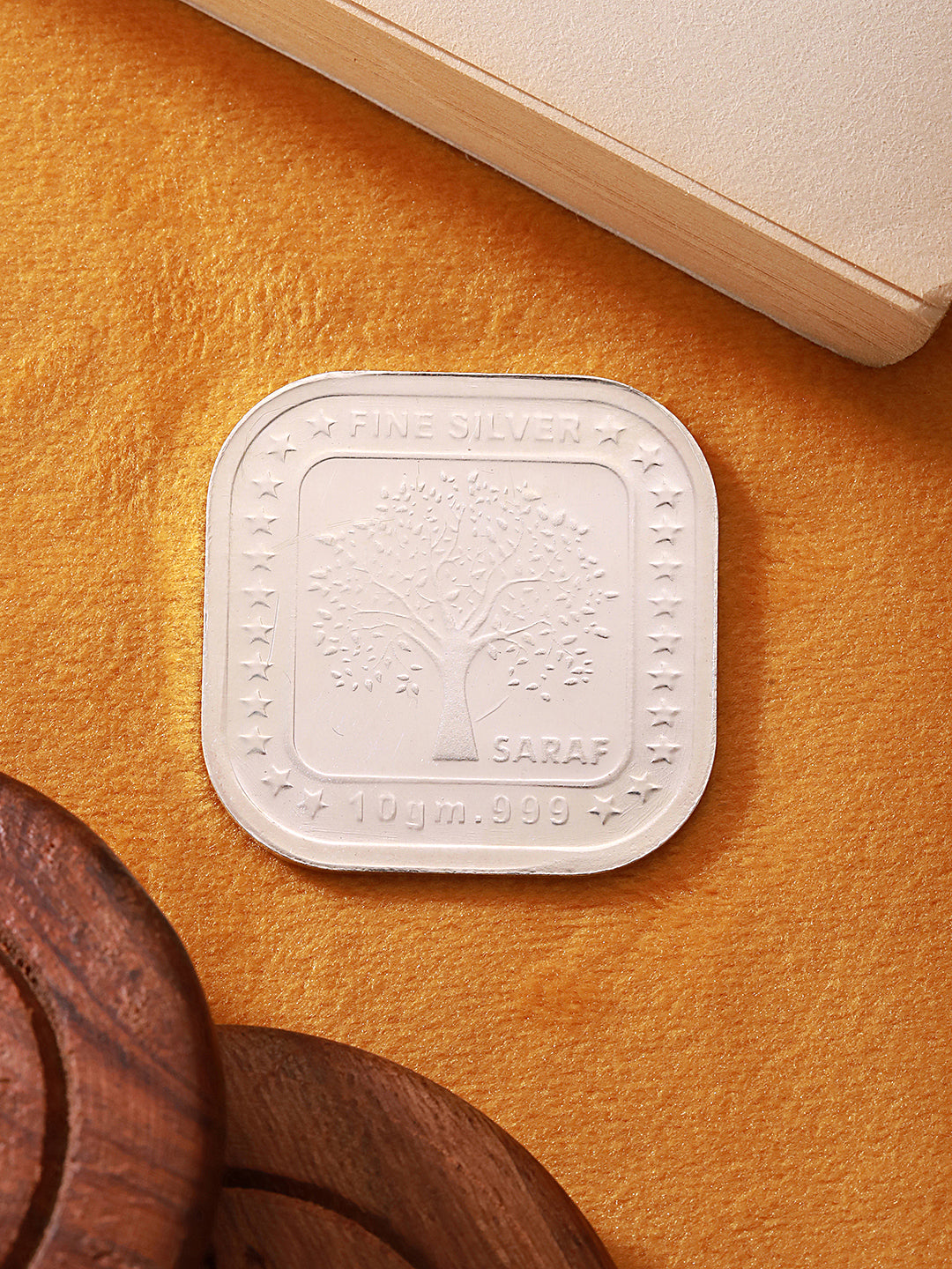 999 Silver Empress Square 10 gram Silver Coin