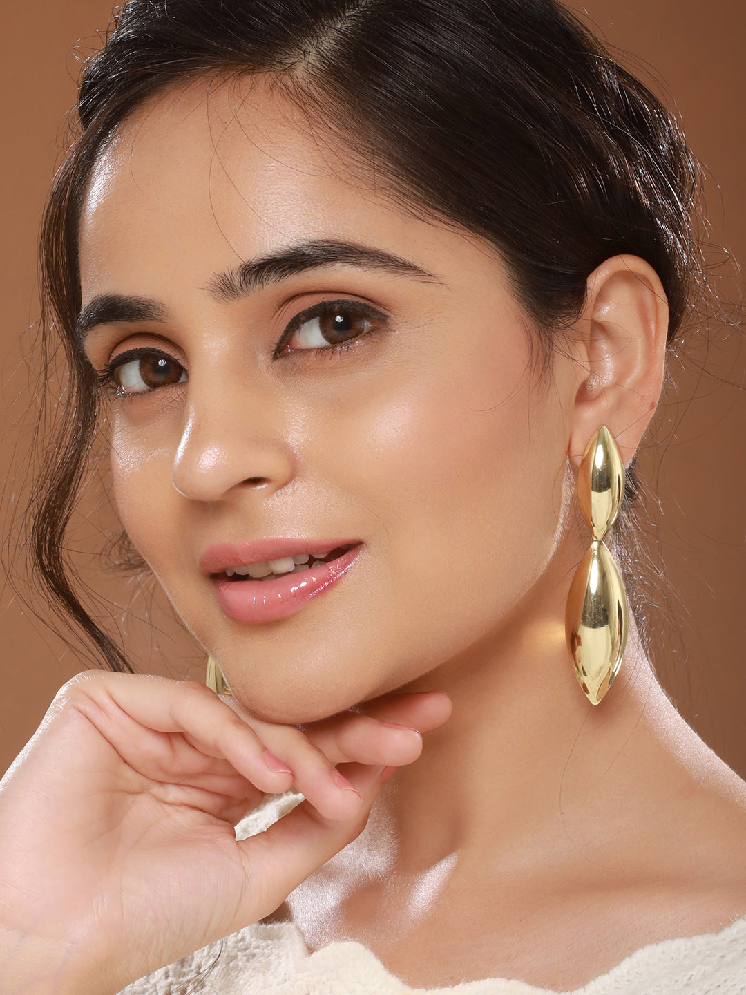 Anti-Tarnish Gold Plated Stylish  Casual Drop Dangle Earrings