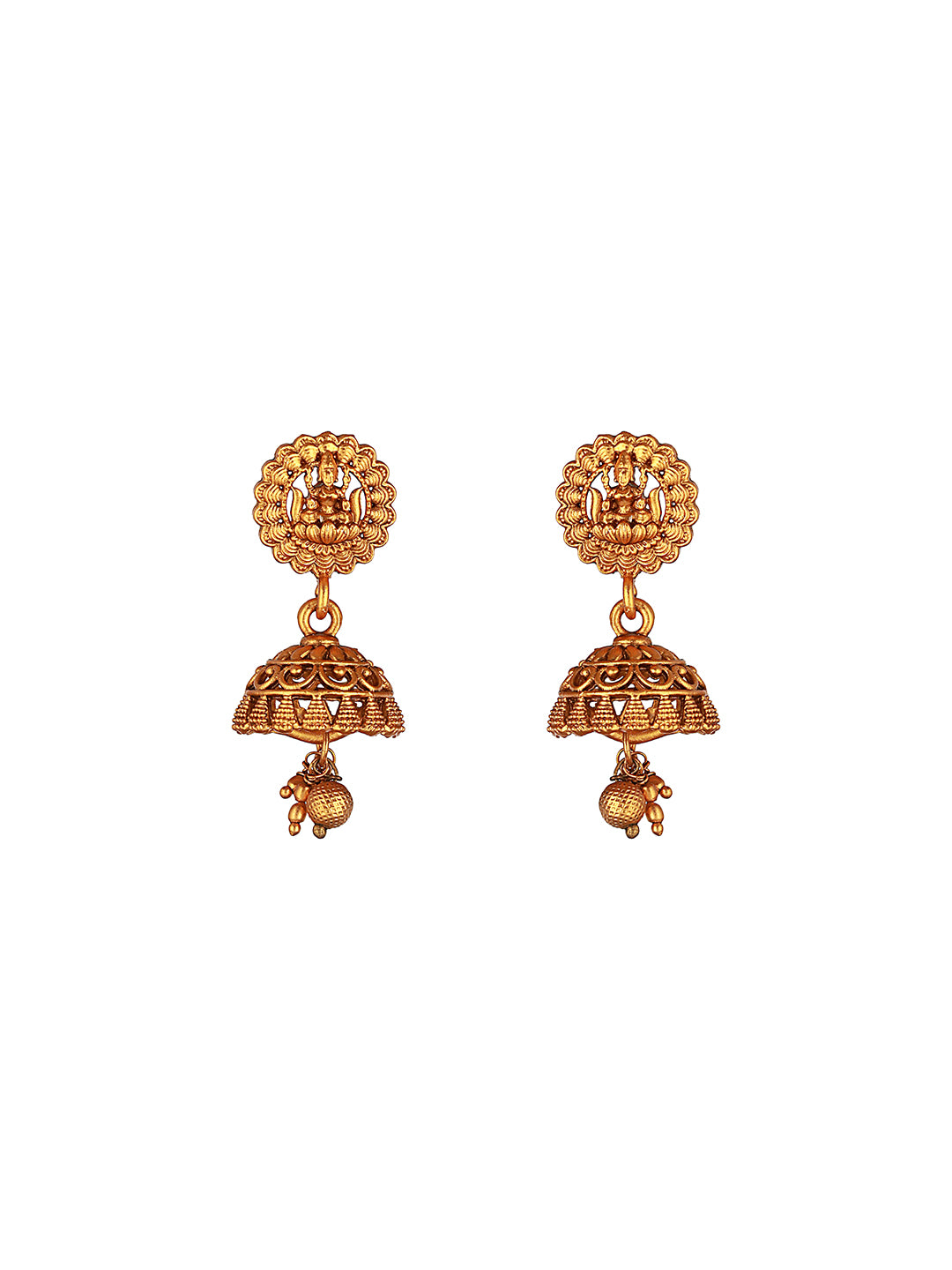 Gold Plated  lakshmiji Temple Maala