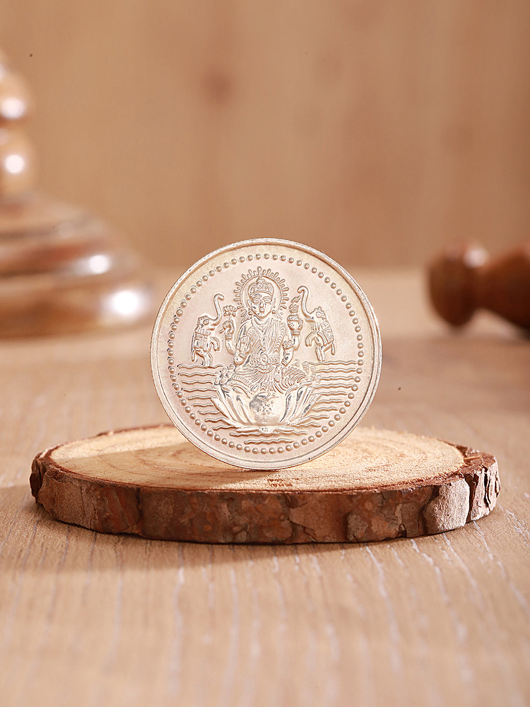 Shri Laxmi 10 gram 999 Round Silver Coin
