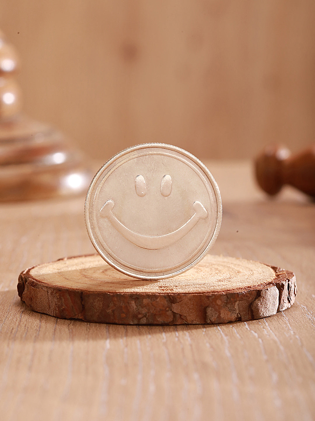 Smiley 10 gram 999 Round Silver Coin