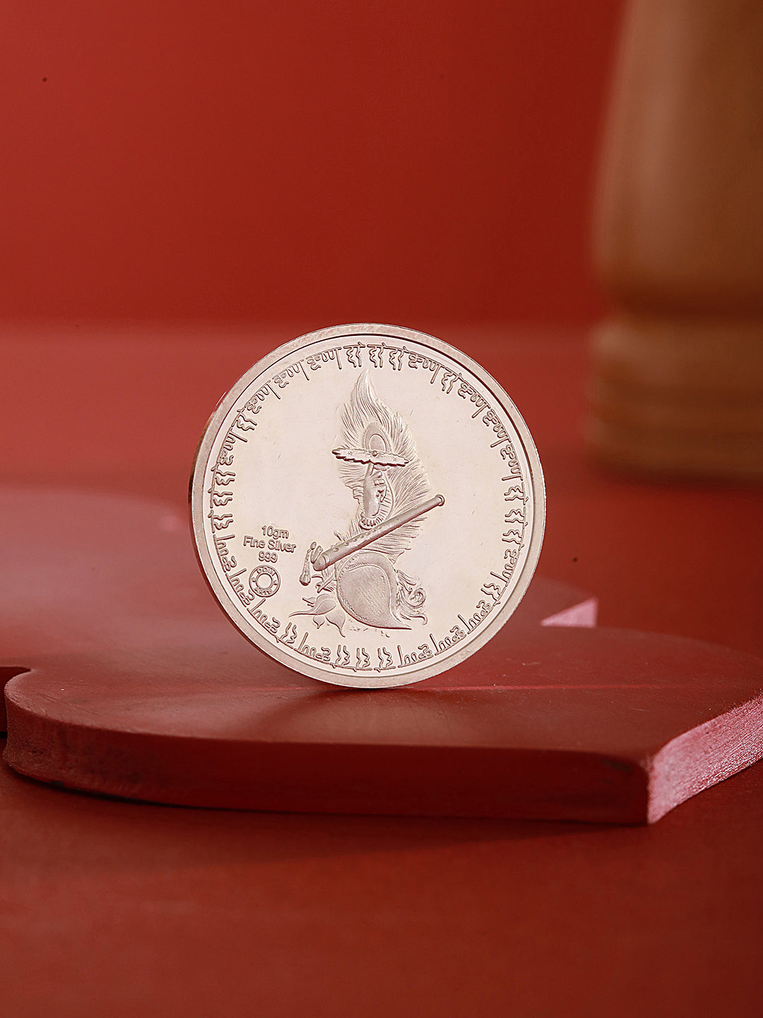 Enchanting Radha Krishna 10 gram  999 Silver Coin