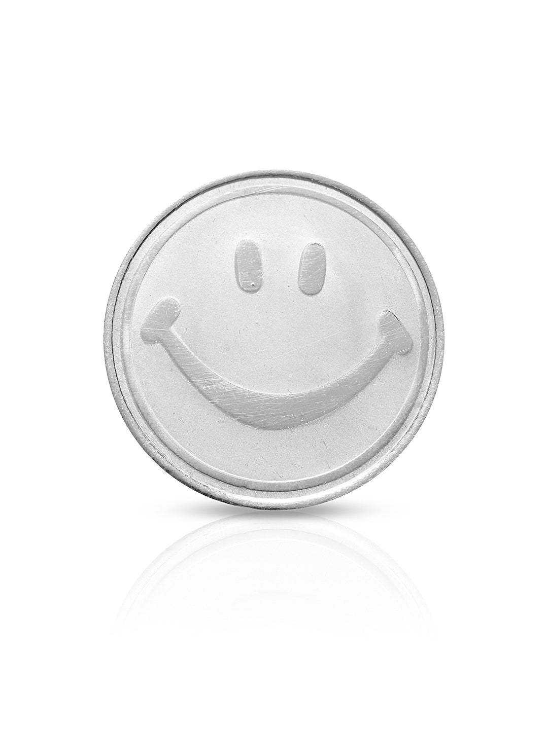 Smiley 10 gram 999 Round Silver Coin
