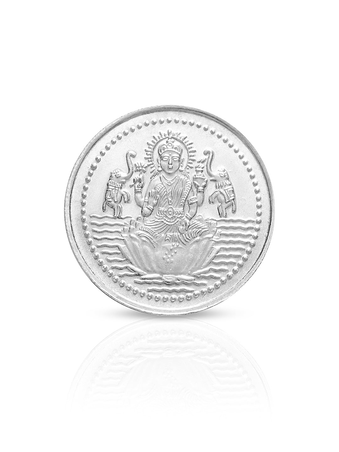 Shri Laxmi 10 gram 999 Round Silver Coin