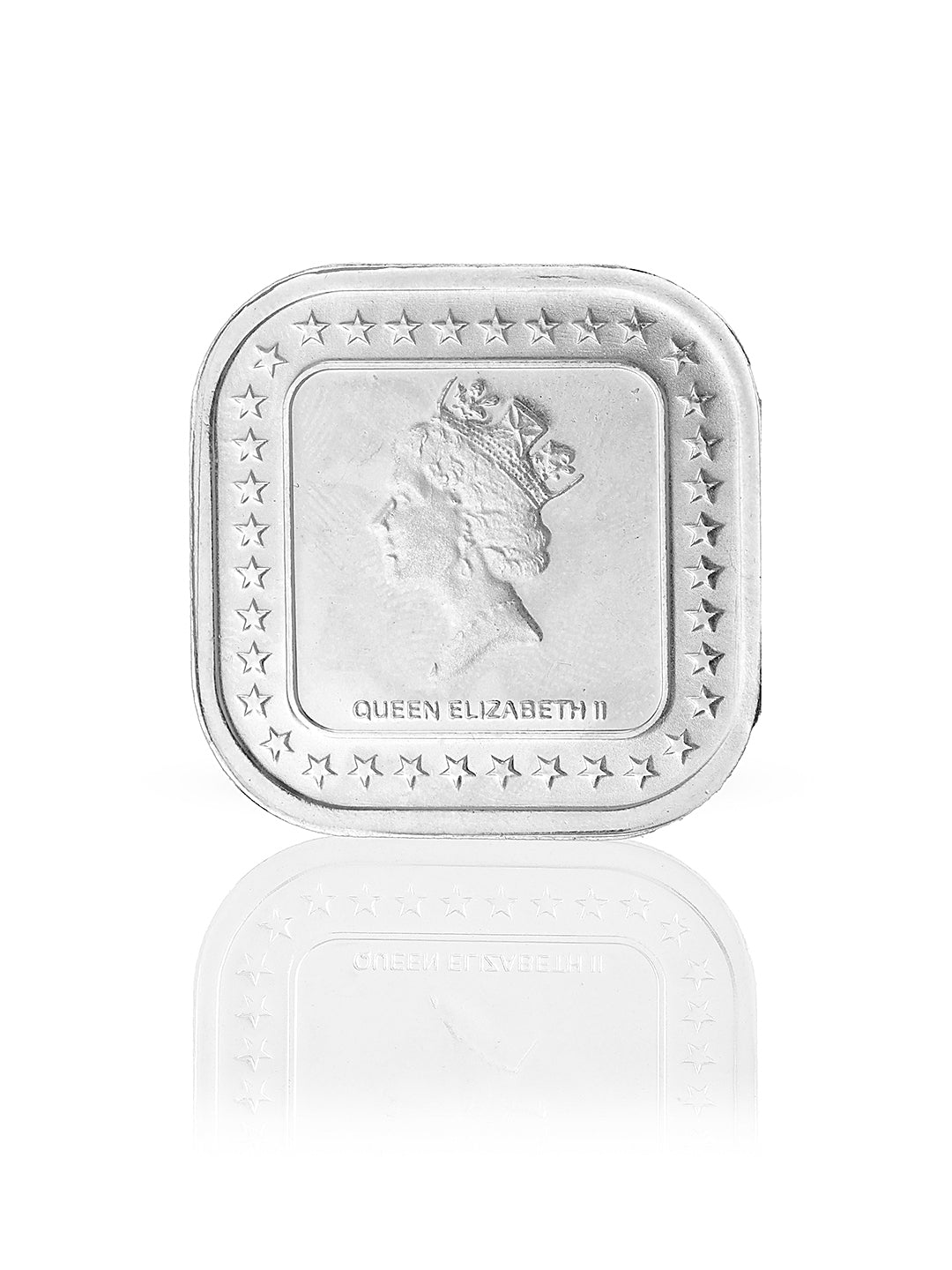 999 Silver Empress Square 10 gram Silver Coin