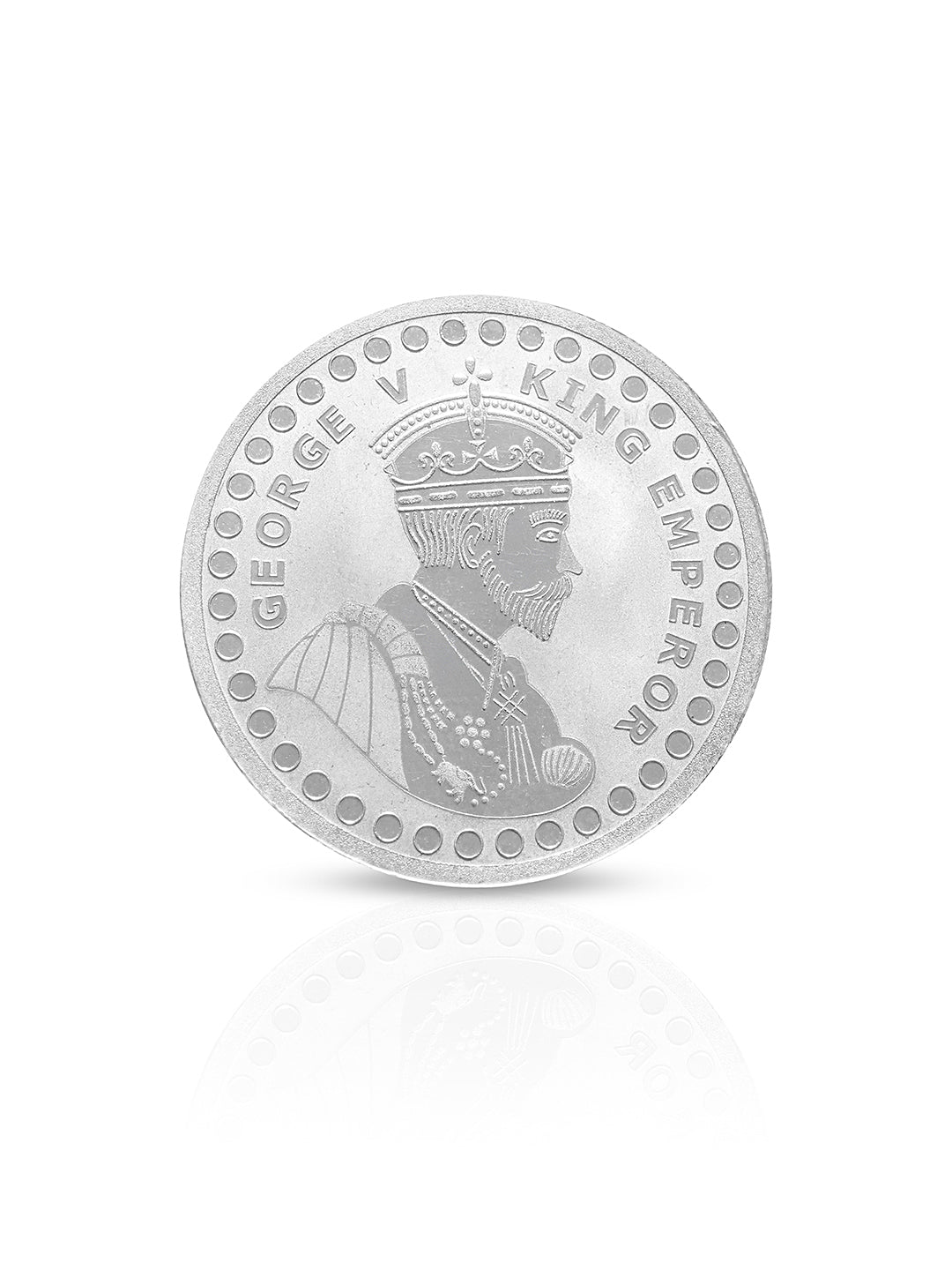 999 Silver King George Round 10 gm Silver Coin