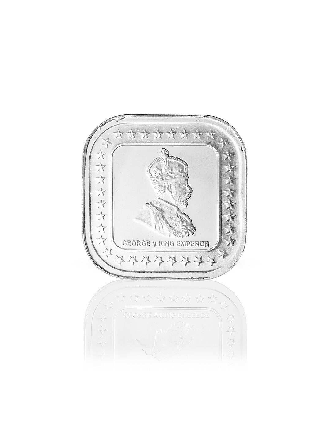 999 Silver Emperor George Square 10 gram Silver Coin
