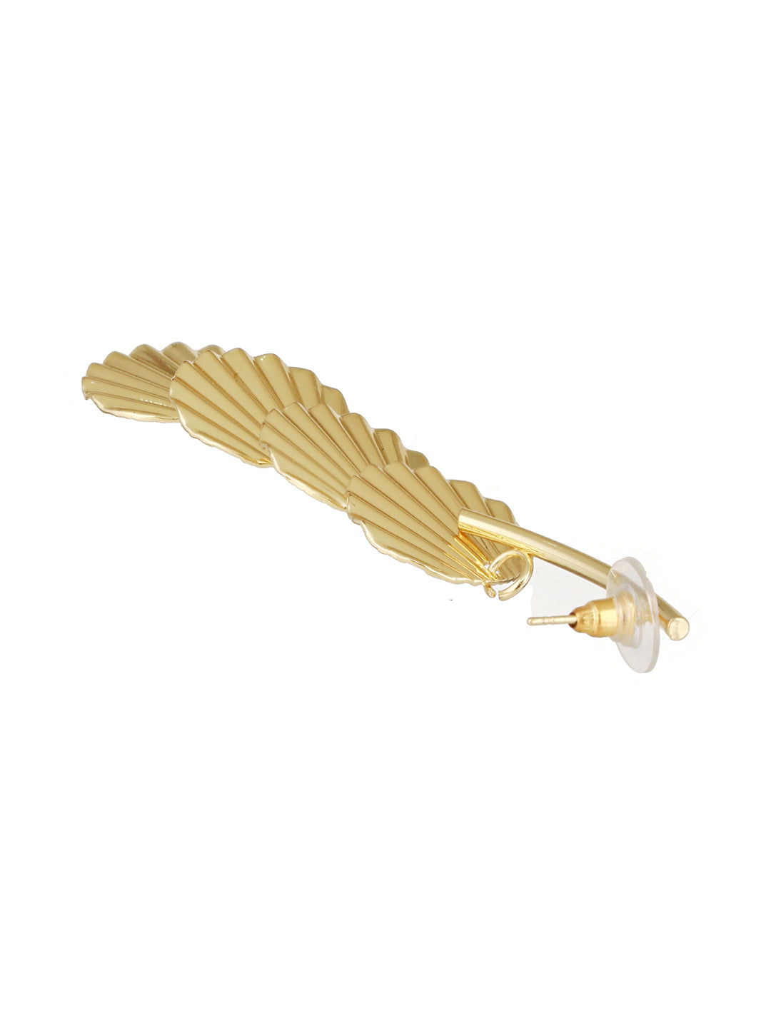 Anti-Tarnish Gold Plated Geometric Drop Down Eaarings