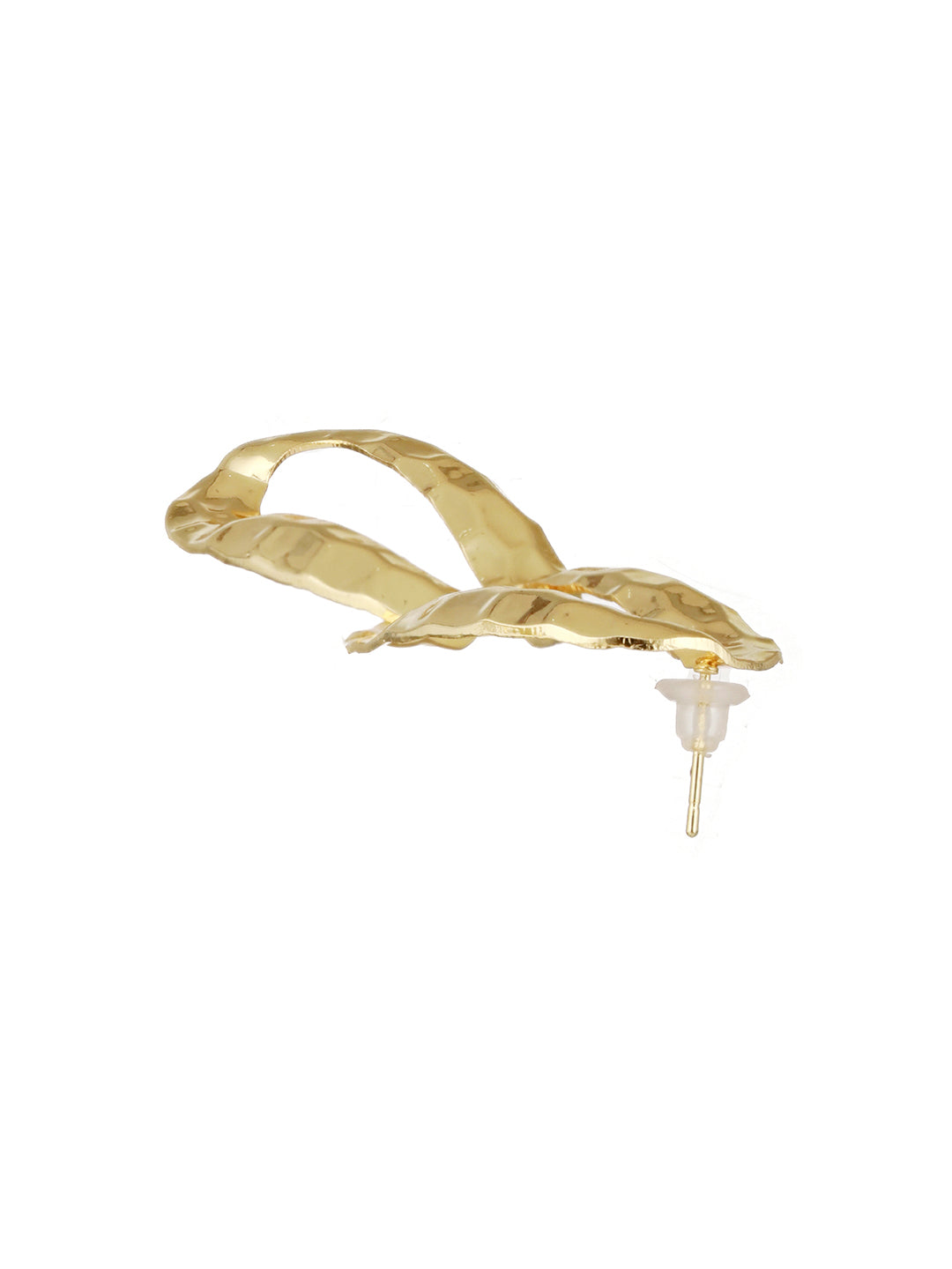 Anti-Tarnish Gold Plated Intwined Dangler Drop Earrings