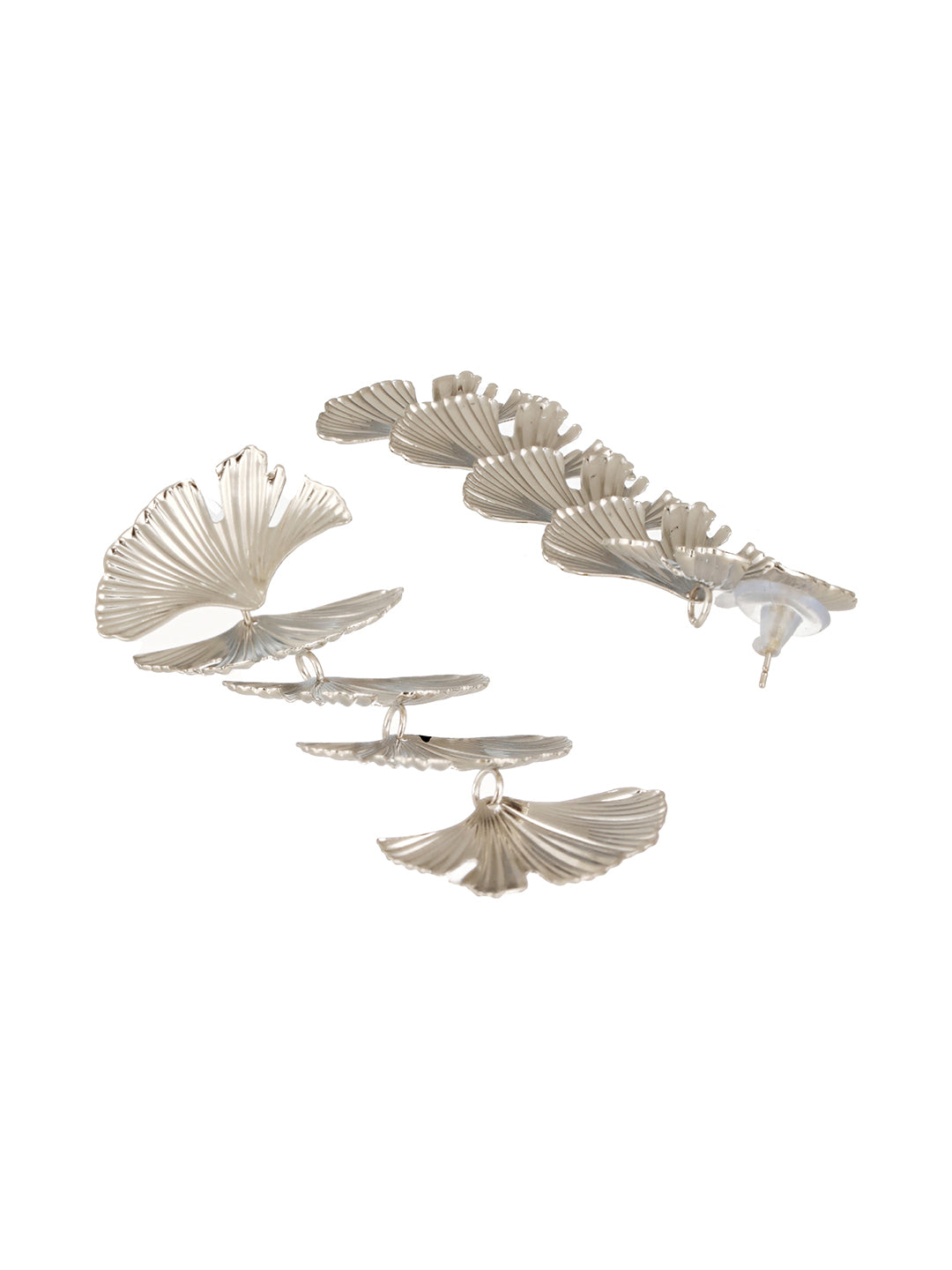 Anti-Tarnish Silver Plated Quirky Long Dangler Earrings