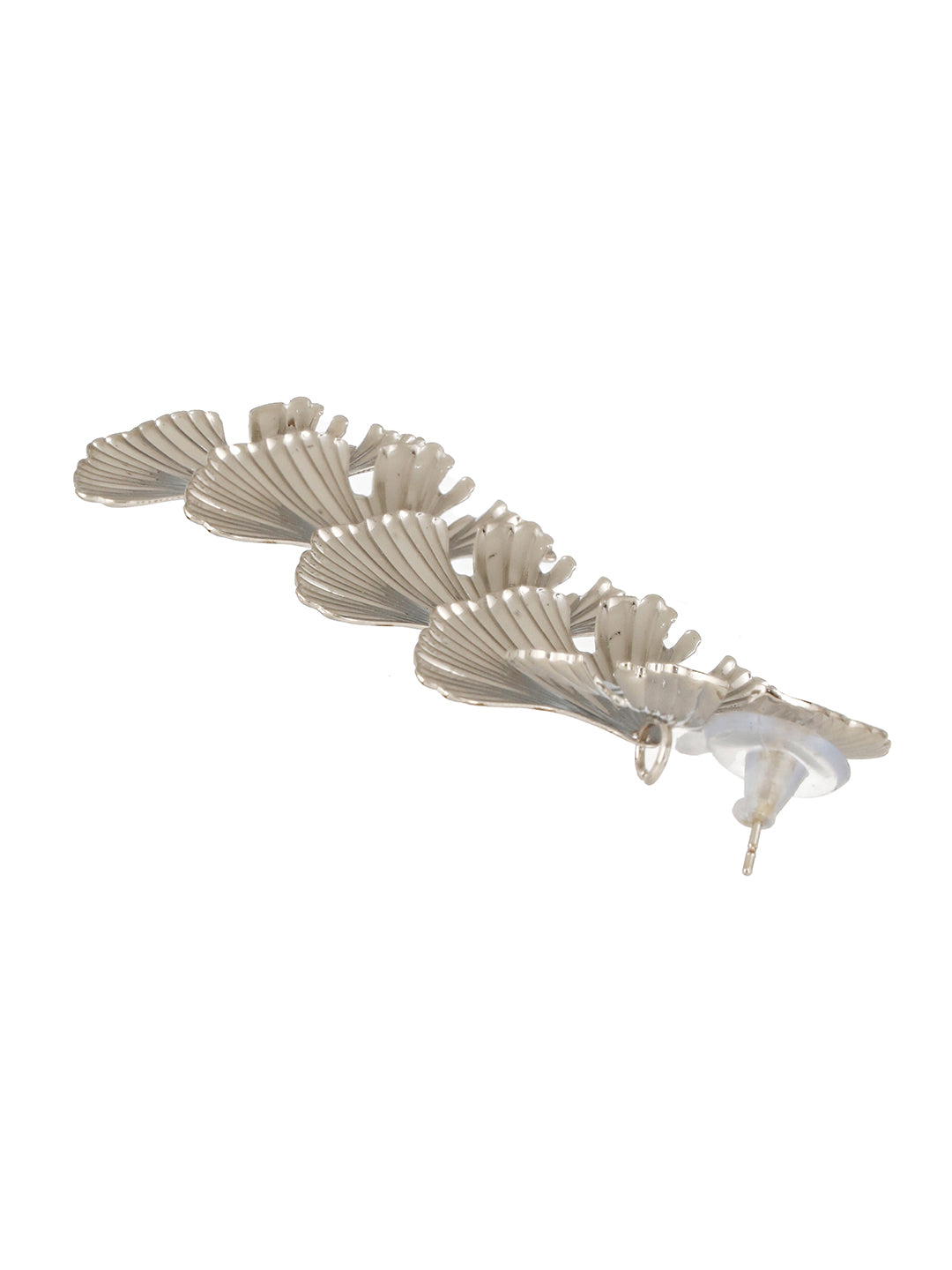 Anti-Tarnish Silver Plated Quirky Long Dangler Earrings