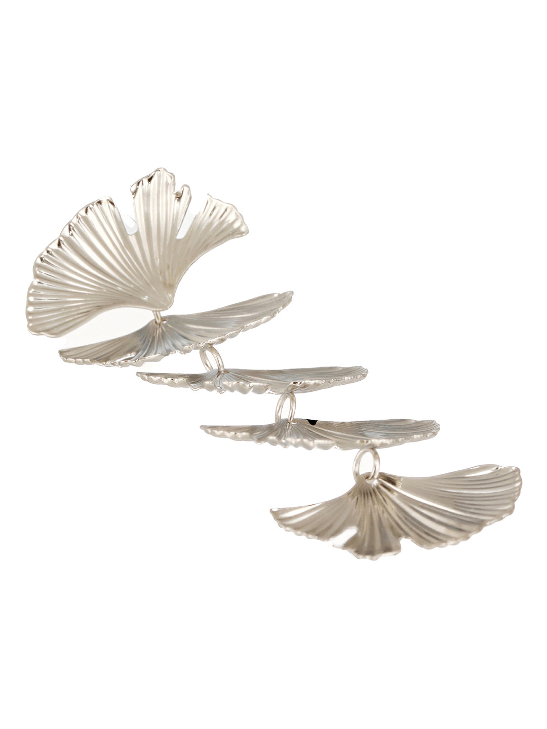 Anti-Tarnish Silver Plated Quirky Long Dangler Earrings