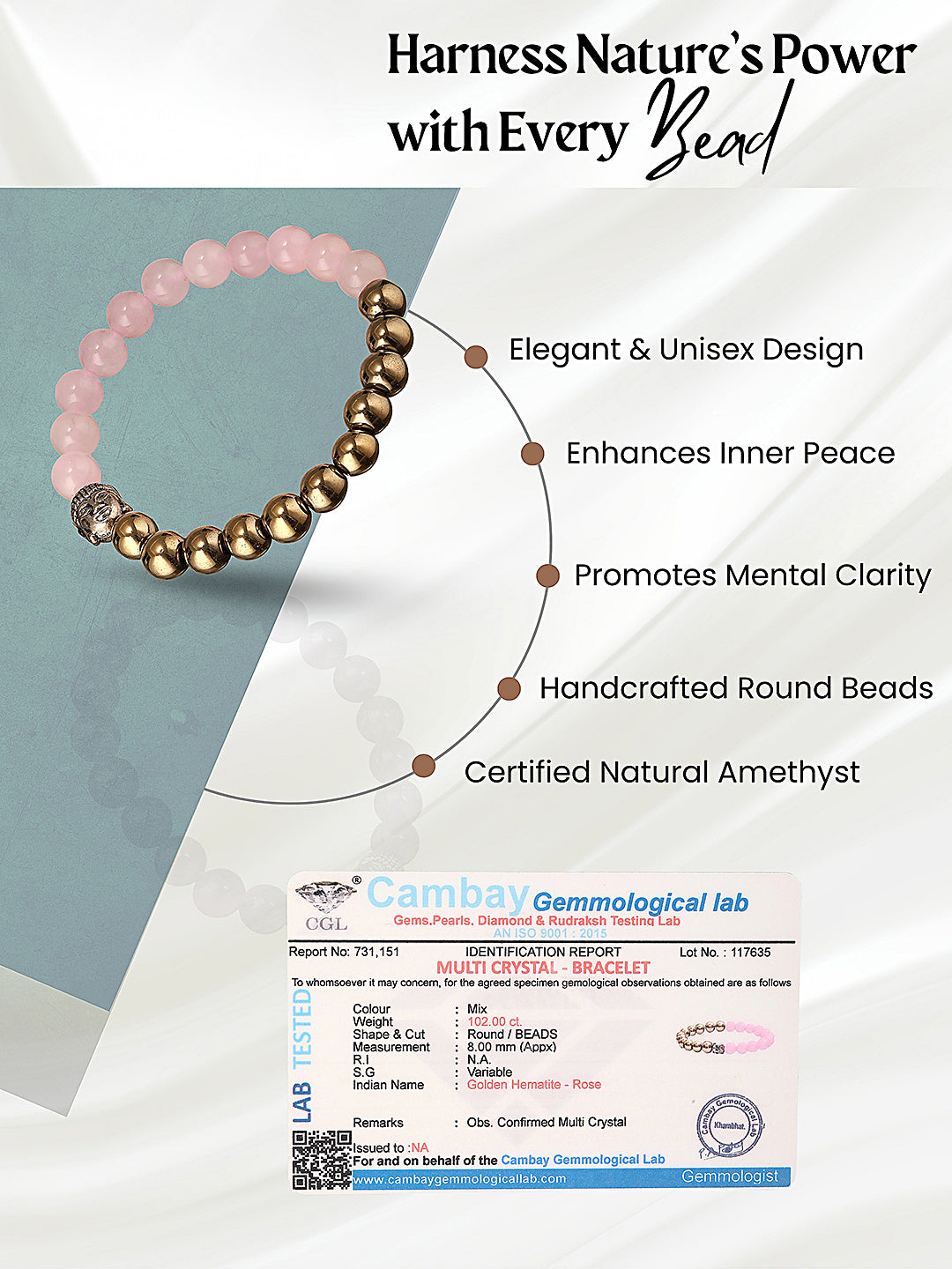 Rose Quartz for Love & Prosperity Crystals for Wealth