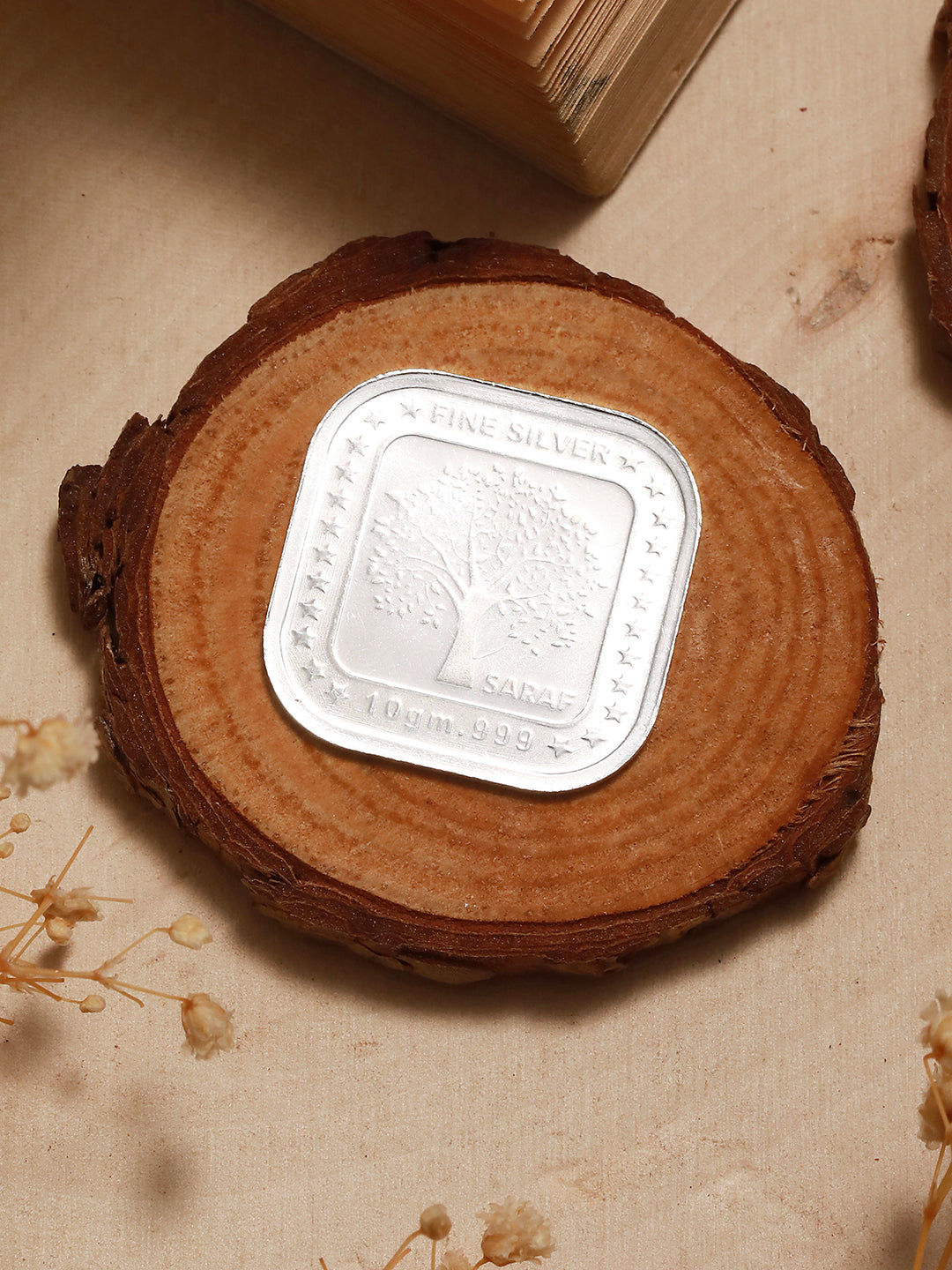 Square Empress & Round Queen Victoria each 10 gram 999  Silver Coin