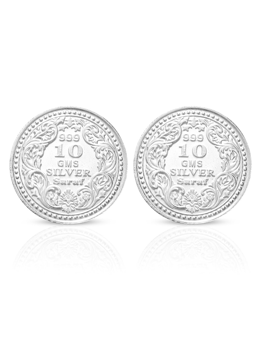 Laddu Gopal & Smiley each 10 gram 999 Round Silver Coin