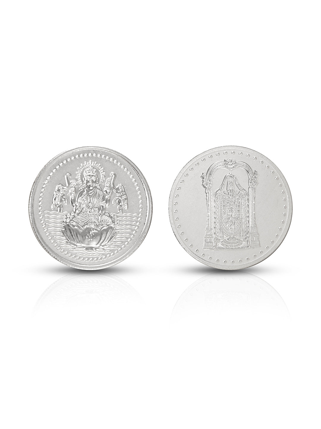 Maa laxmiji Tirupati 20 gram round Silver Coin