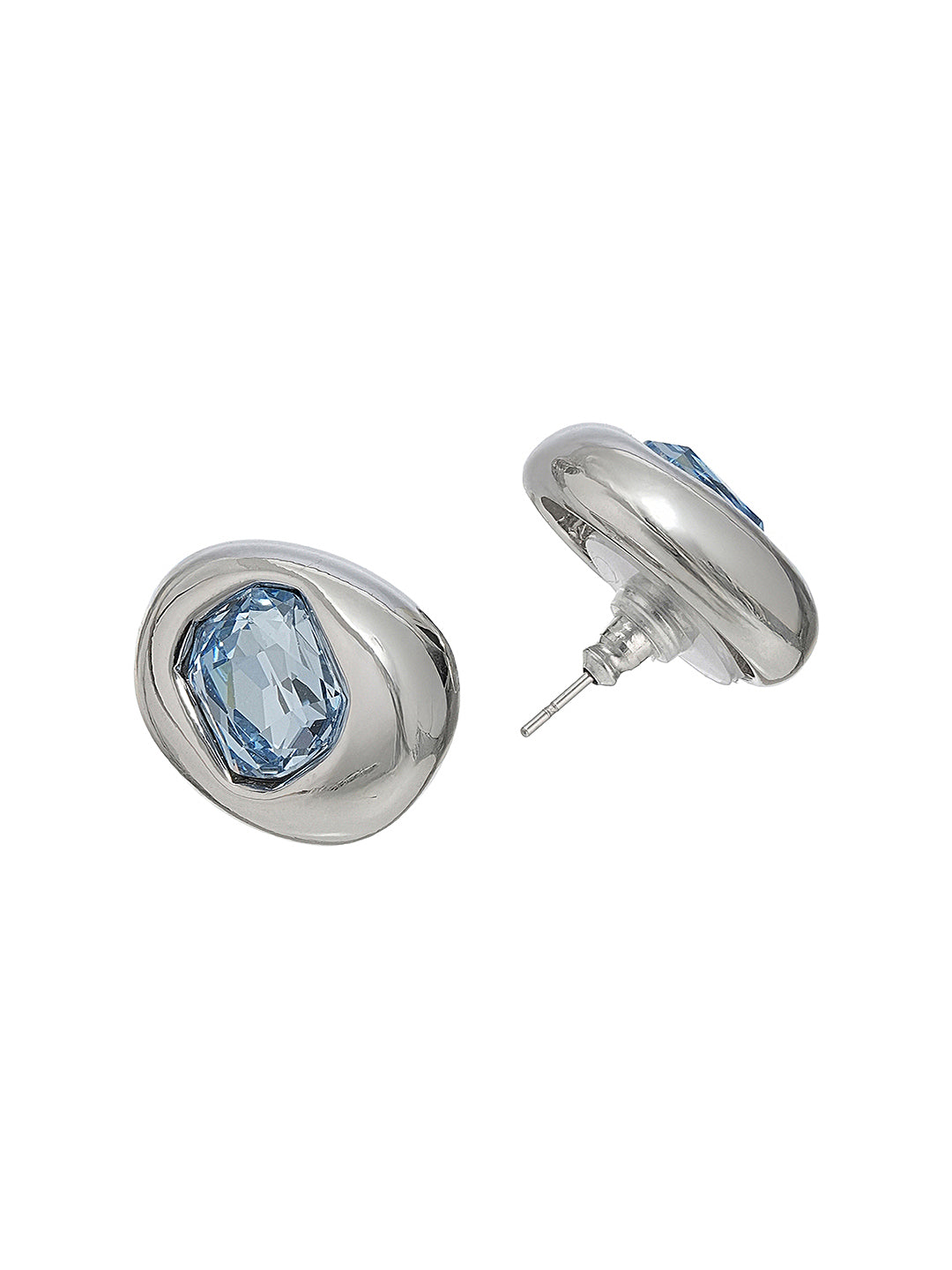 Shine with Elegance Blue Pendant & Earrings Set