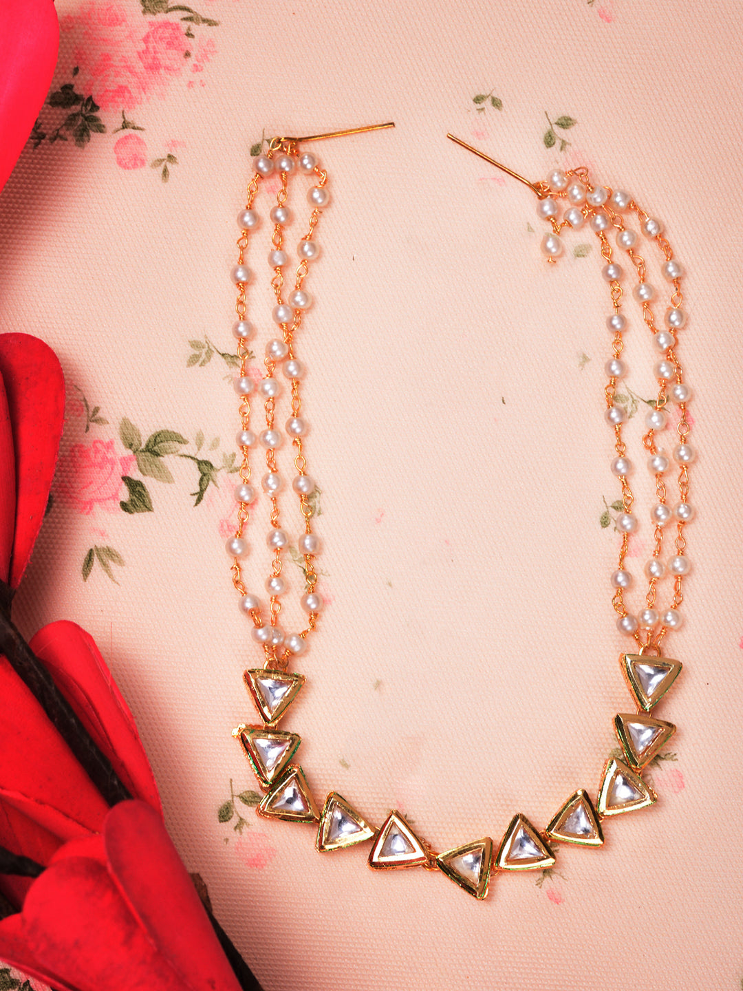 Gold Plated Kundan studded Matha Patti