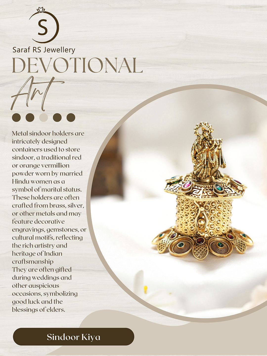 krishna Radha Sidoor Box