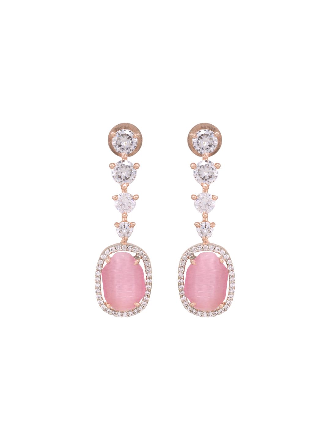 Gulabi drop earrings, handcrafted