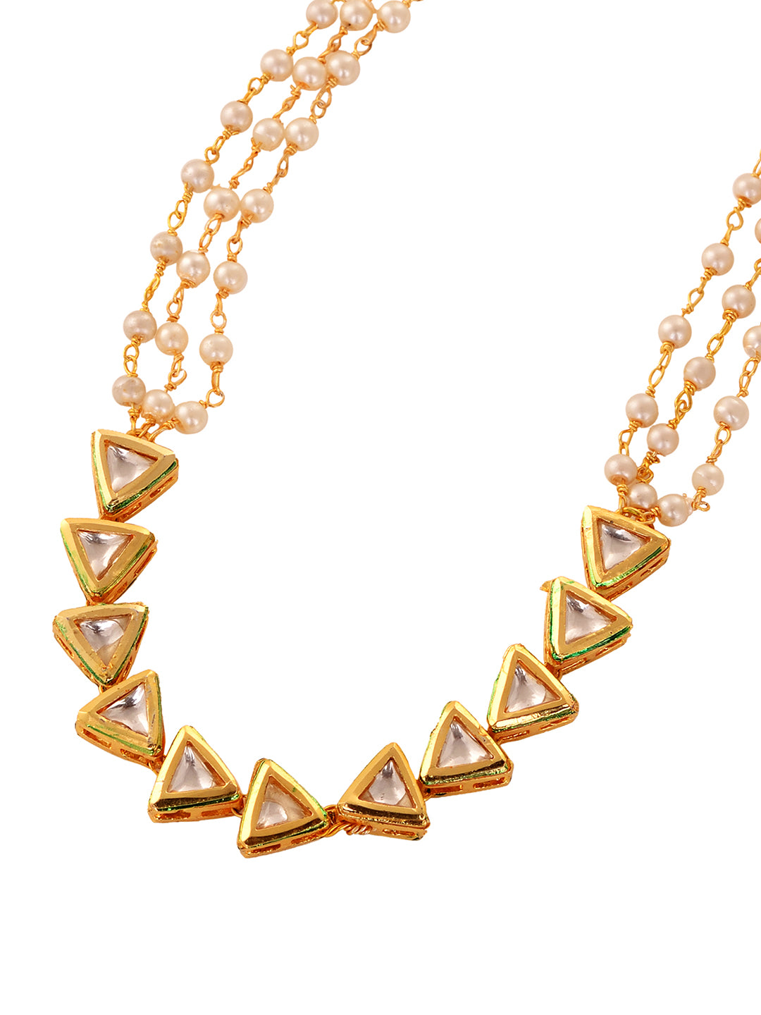 Gold Plated Kundan studded Matha Patti