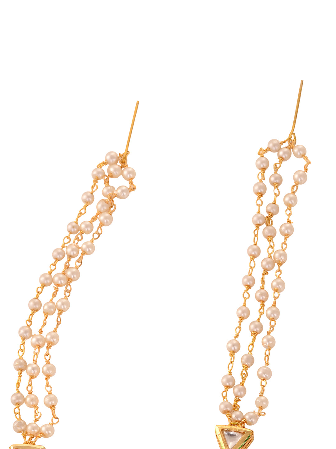 Gold Plated Kundan studded Matha Patti