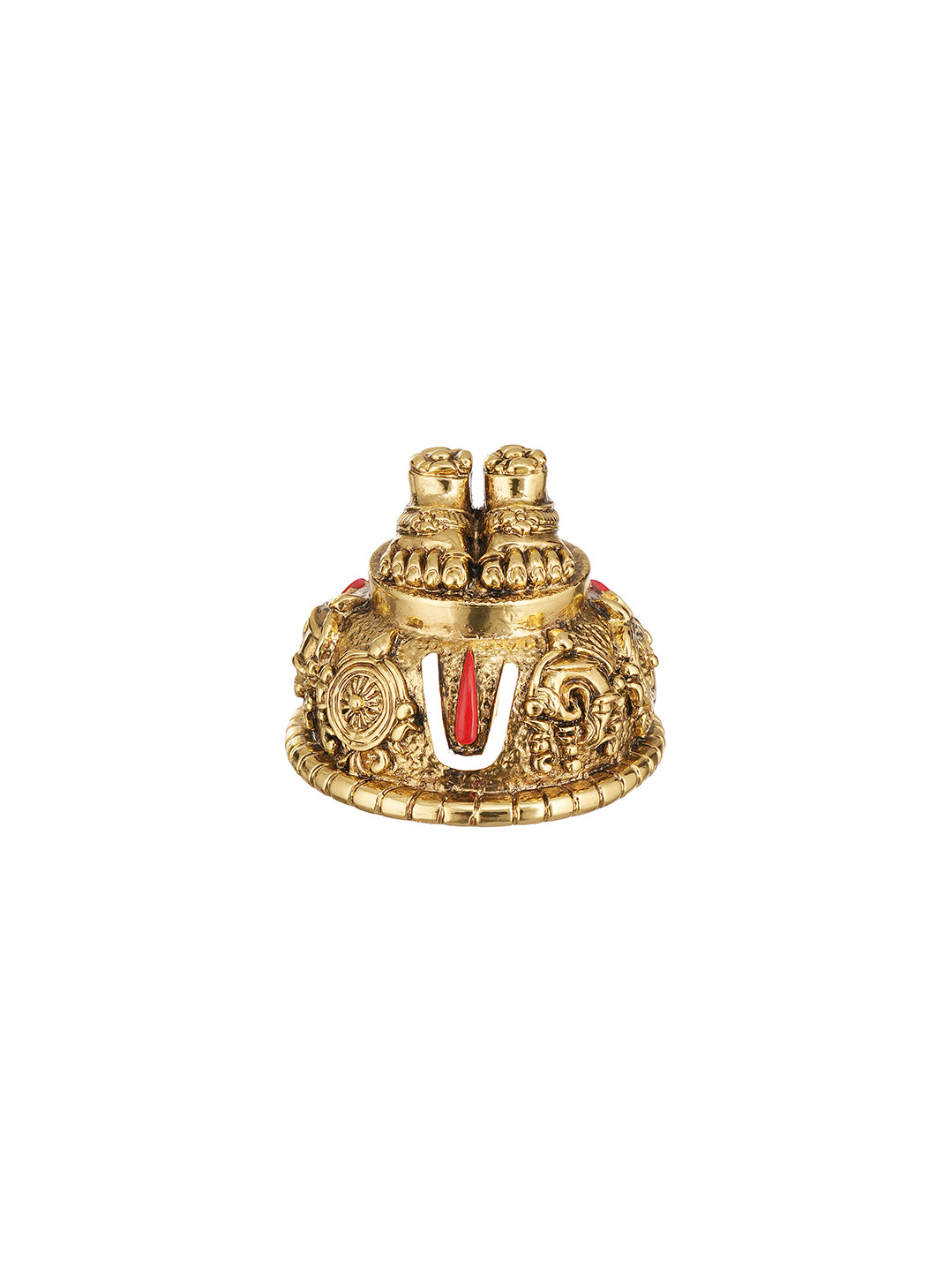 Saraf RS Tirupati Balaji Charan Paduka (999 Silver Plated)