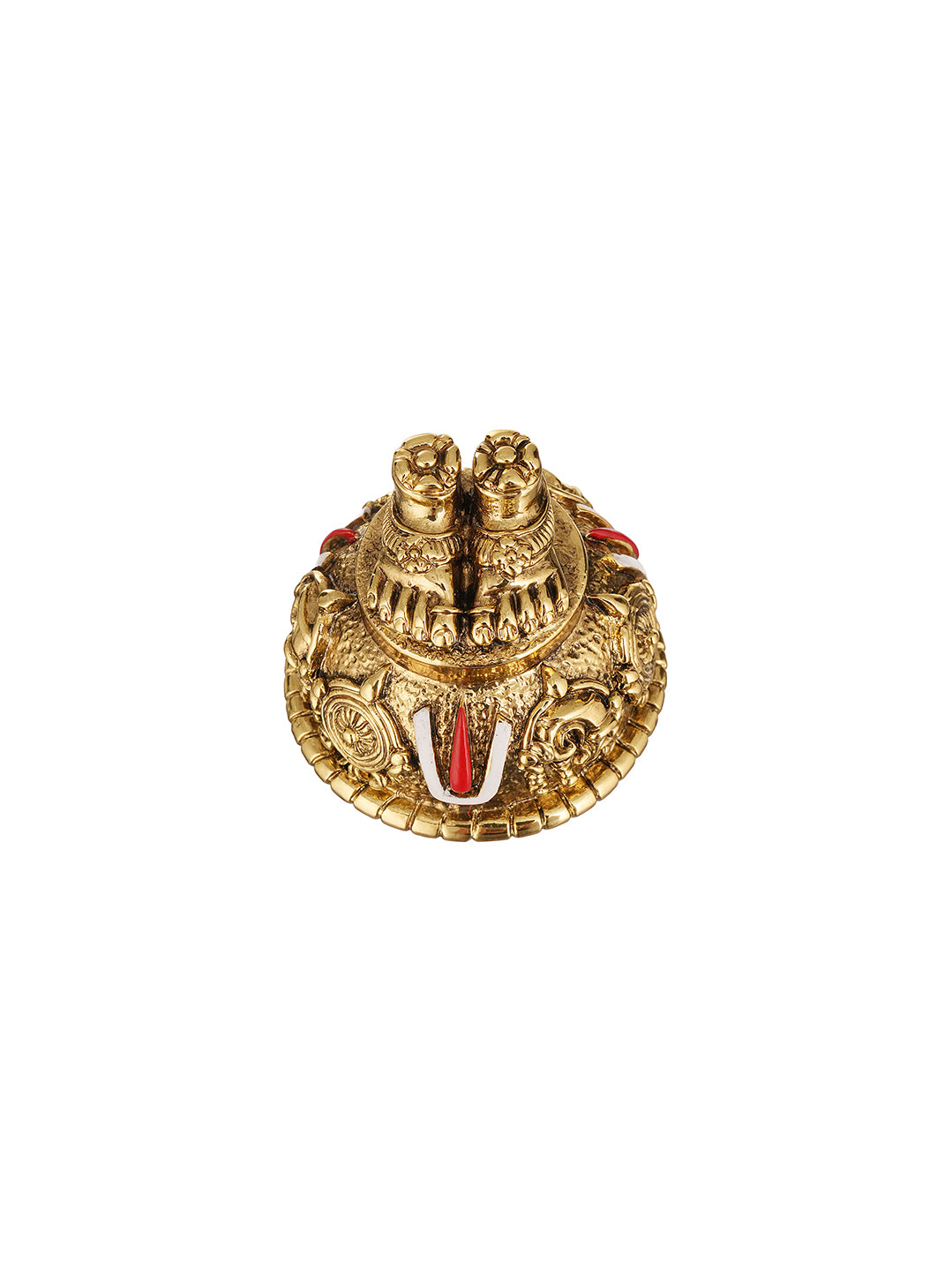 Saraf RS Tirupati Balaji Charan Paduka (999 Silver Plated)
