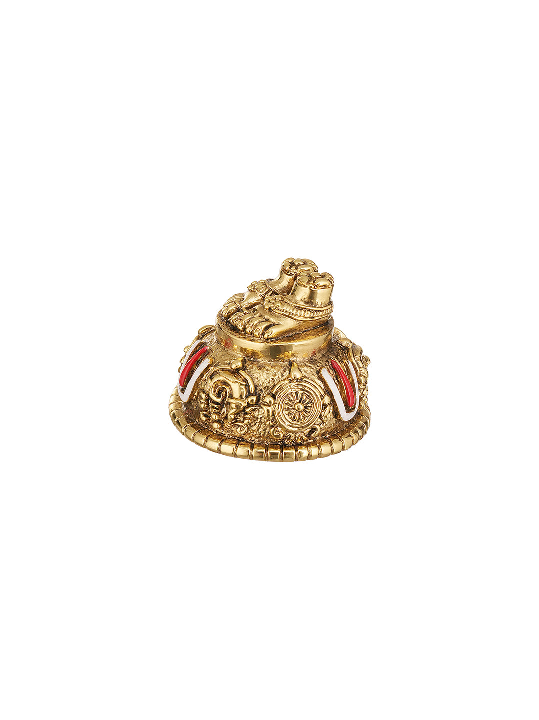 Saraf RS Tirupati Balaji Charan Paduka (999 Silver Plated)