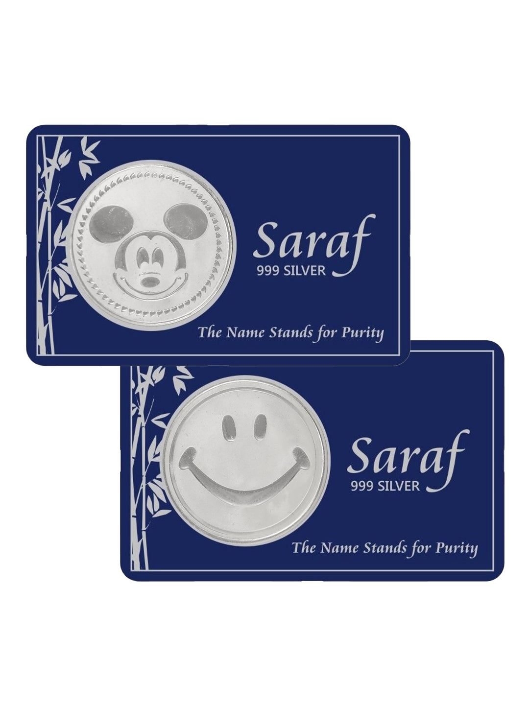 Mickey Mouse Smiley 20 gram 999 round Silver Coin