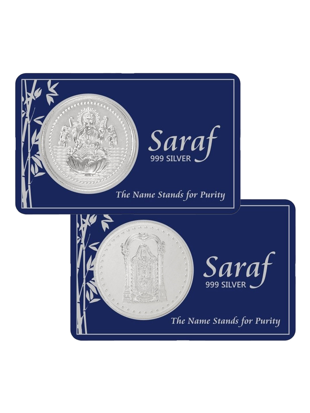 Maa laxmiji Tirupati 20 gram round Silver Coin