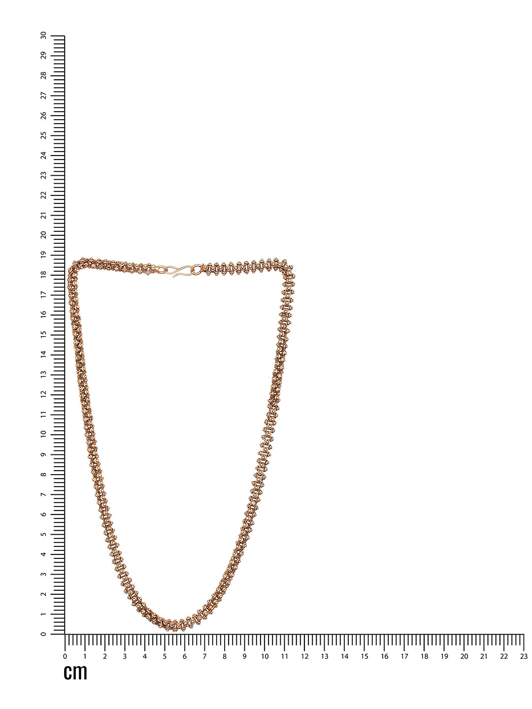 Antique Gold Plated Ball Design 18 inch Dailywear  Necklace  Chain