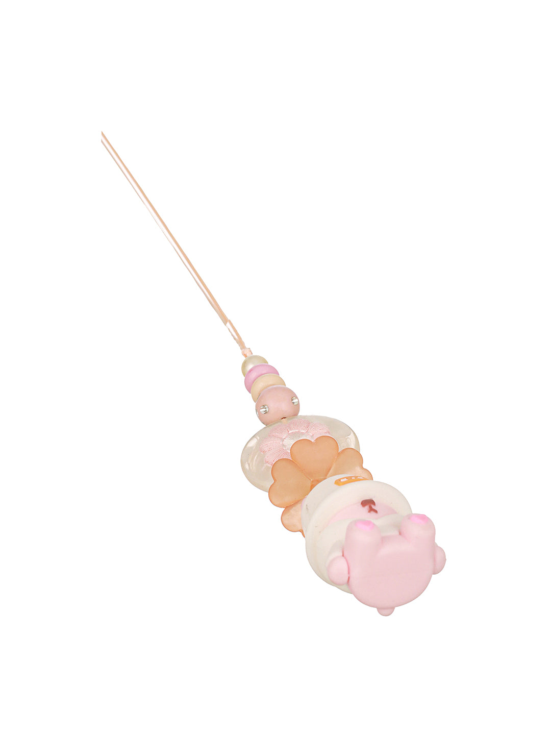 Cute Pink Doll Toy Rakhi Lumba for Girls with Roli Chawal