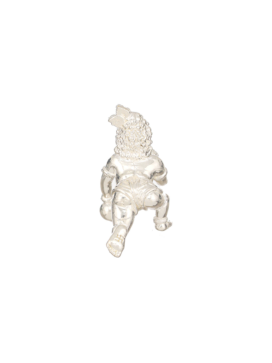 999 Pure Silver Lord Bal Krishna Laddu Gopal Silver Idol