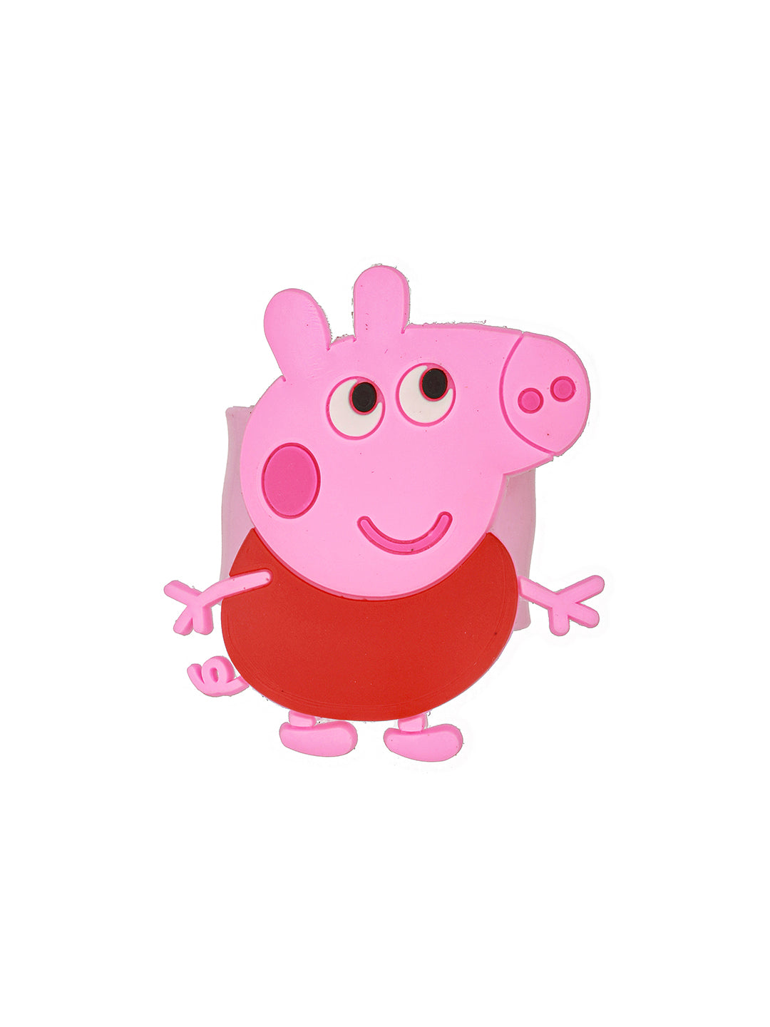 Peppa  Pig Wrist Slap Band Kids Toy  Rakhi With Roli Chawal