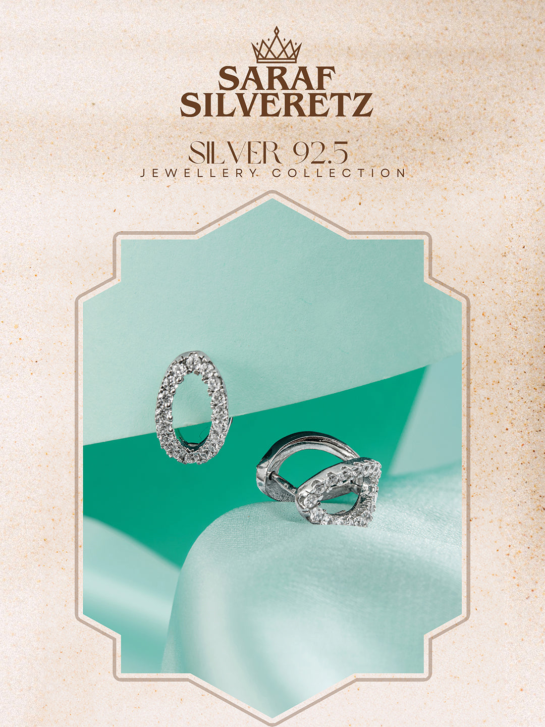 925 Sterling Silver Rhodium Plated minimal Bali Studds Earrings